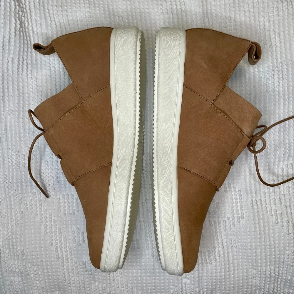 Eileen Fisher Kipling Tumbled Nubuck Sneaker size 10 - Picture 3 of 9